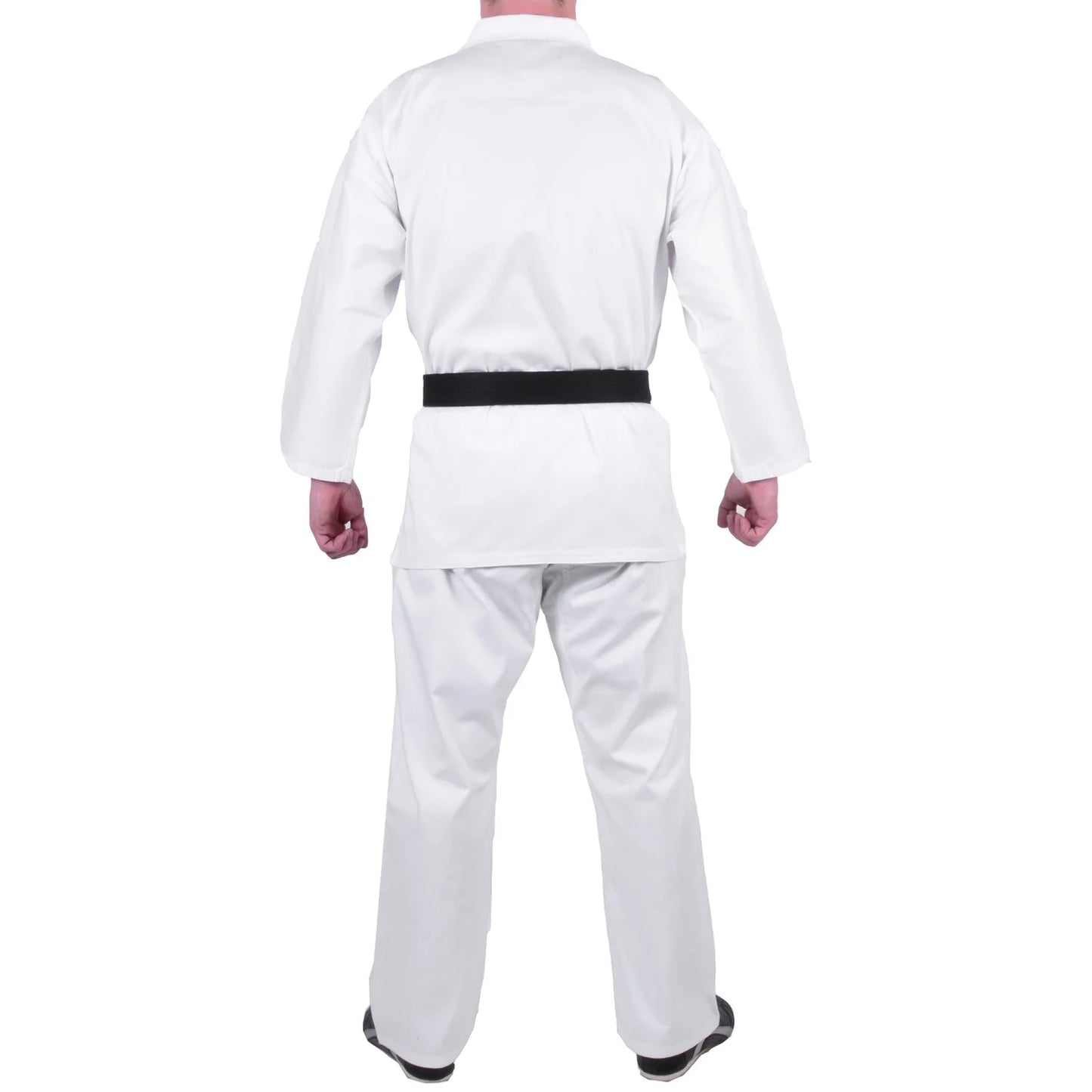 MAR-001A | Traditional White Karate Student Uniform Gi (7.5oz Fabric) + FREE BELT - Uniforms