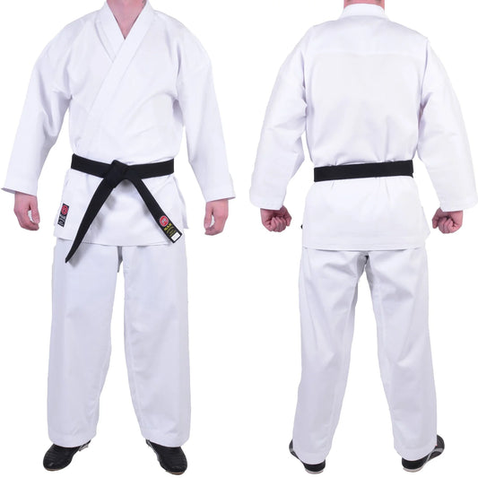 MAR-010A | White Karate Competition Uniform (8oz Fabric) - Uniforms