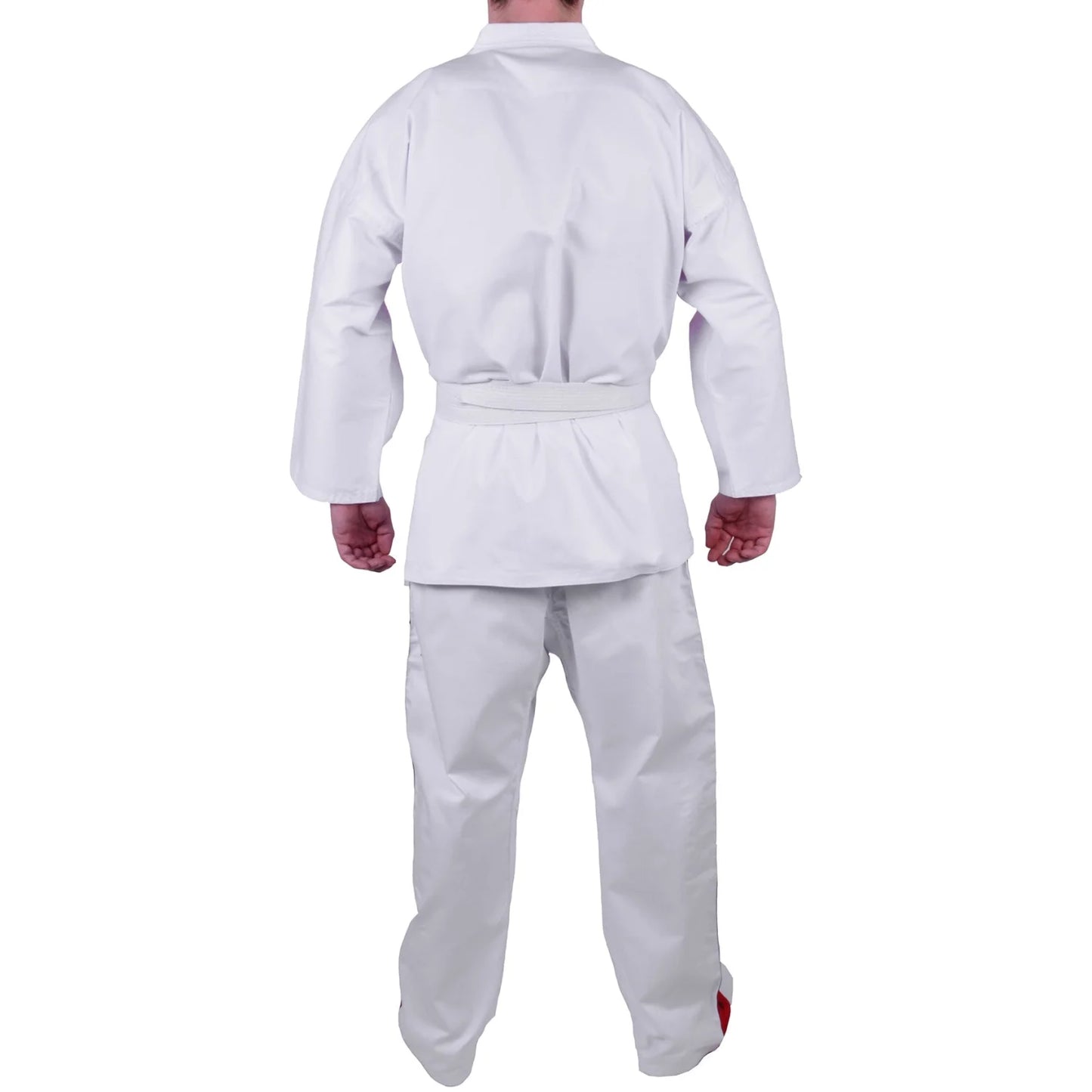 MAR-011 | Red Karate Student Uniform (8oz Fabric) + FREE BELT - Uniforms