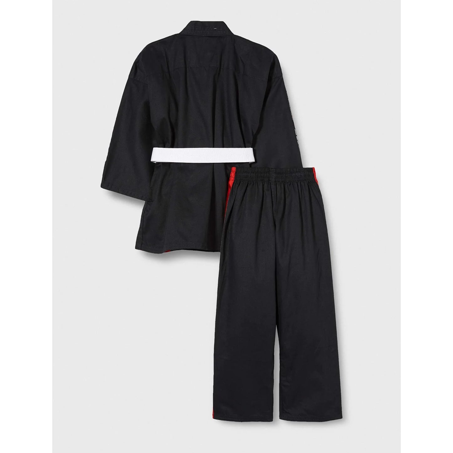 MAR-012 | Black & Red Designer Karate Uniform (8oz Fabric) + FREE BELT - Uniforms