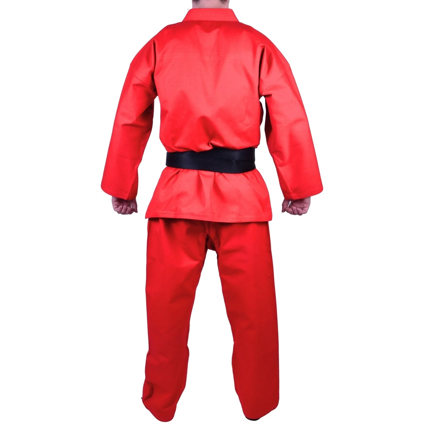MAR-018 | Red Karate Tournament Heavyweight Uniform (14oz Canvas Fabric) - Uniforms