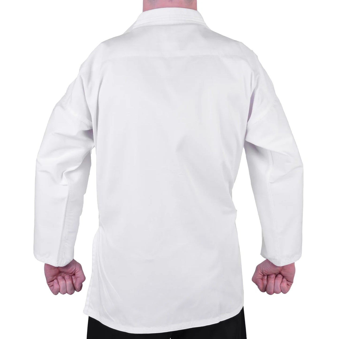 MAR-019A | Traditional White Karate Jacket - Uniforms