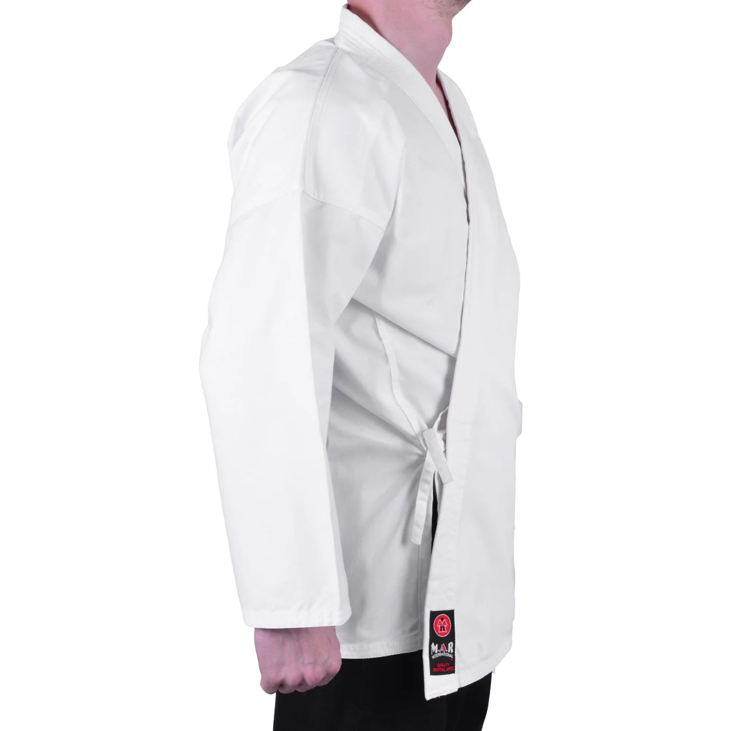 MAR-019A | Traditional White Karate Jacket - Uniforms
