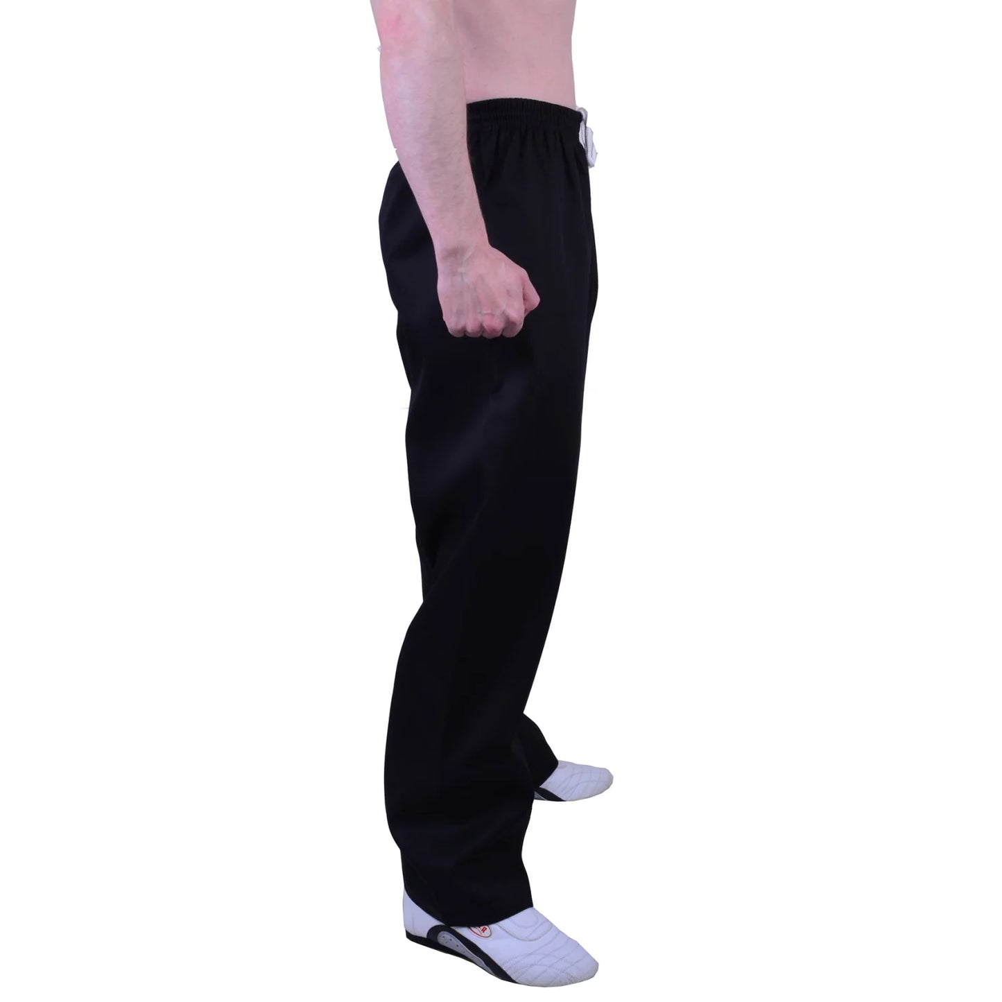 MAR-020B | 8oz Black Traditional Karate Trousers - Trousers