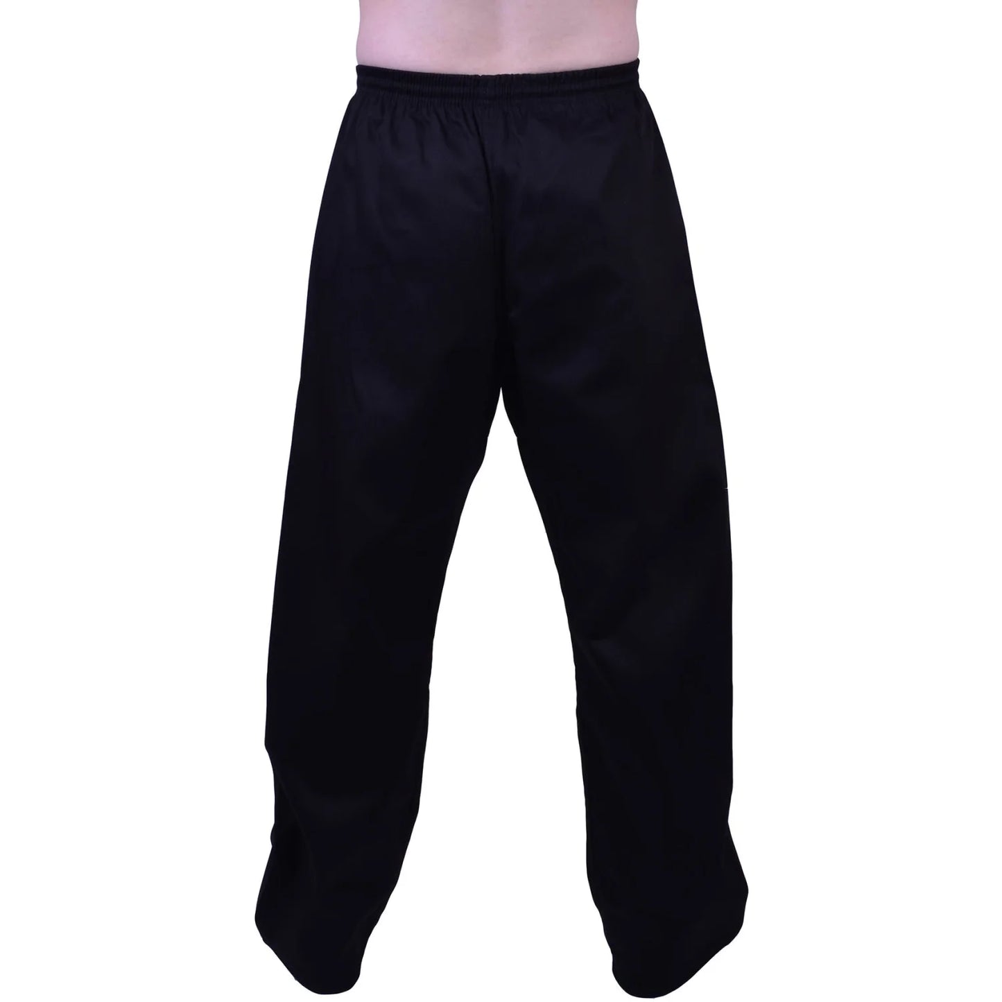 MAR-020B | 8oz Black Traditional Karate Trousers - Trousers