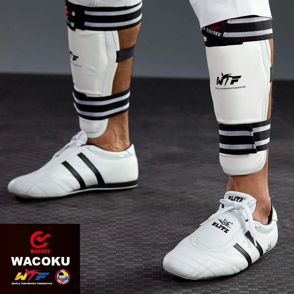 MAR-034B | WT Approved Taekwondo Shin Guards - Pads