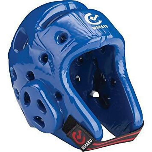 MAR-036B | WT Approved Blue Taekwondo Head Guard - Head Guard