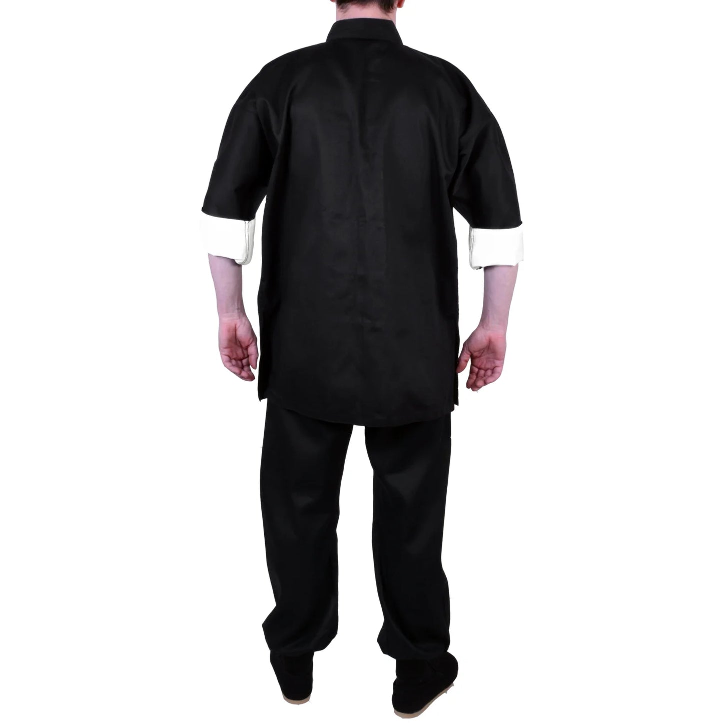 MAR-043 | Kung-Fu Uniform w/ White Cuff For Students - Uniforms