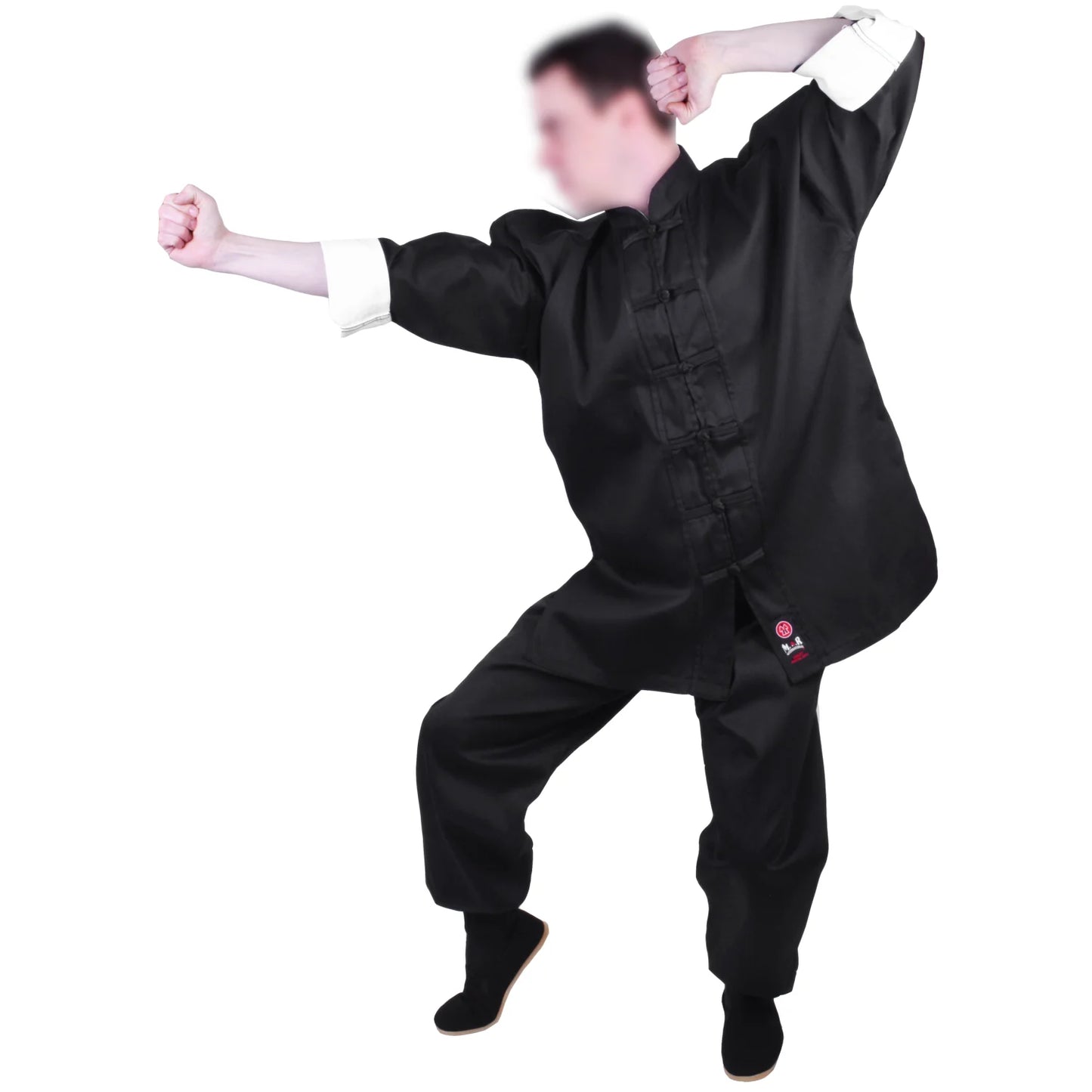 MAR-043 | Kung-Fu Uniform w/ White Cuff For Students - Uniforms