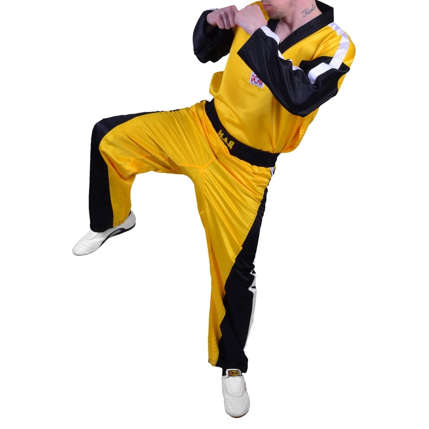 MAR-055 | Yellow & Black Freestyle Uniform - Uniforms