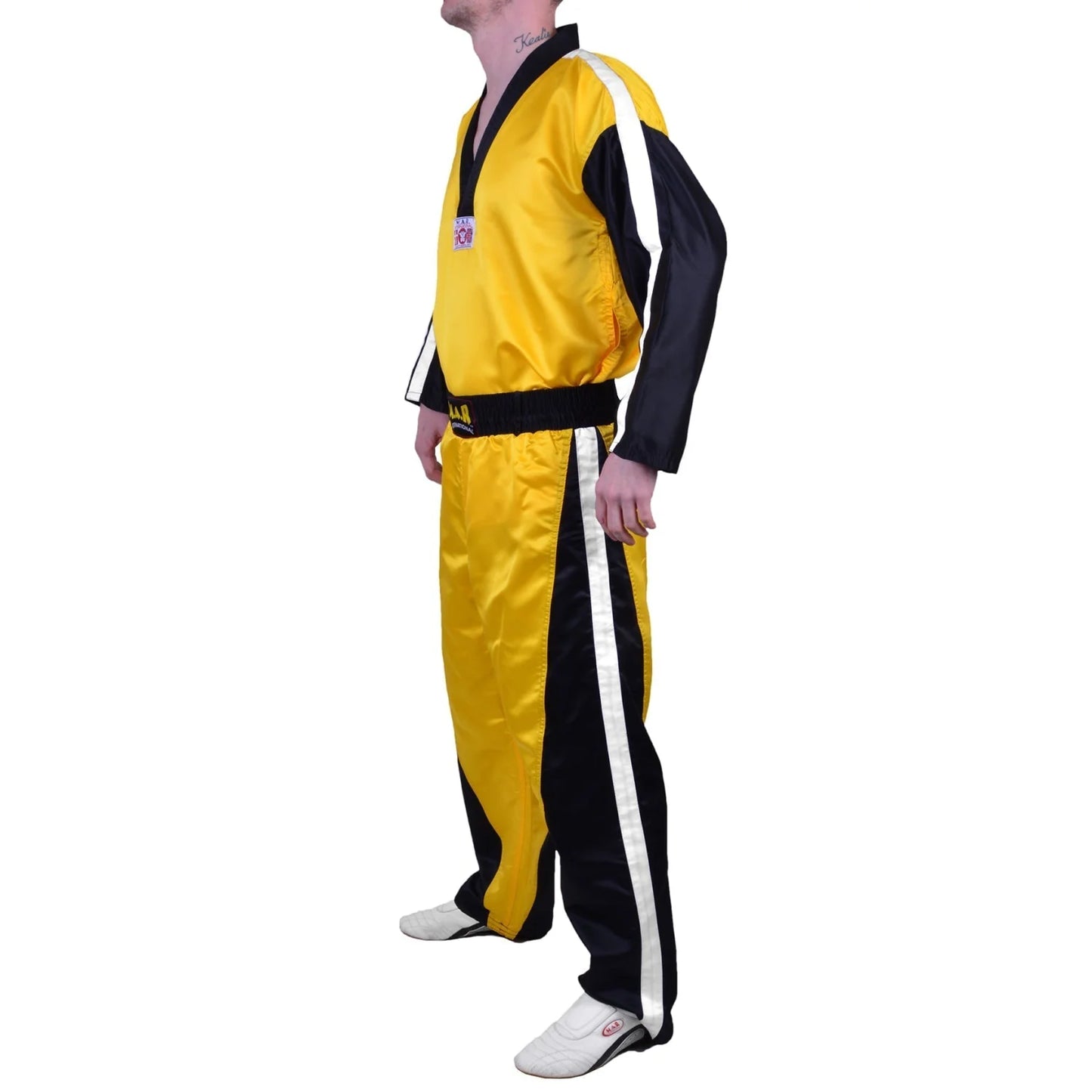MAR-055 | Yellow & Black Freestyle Uniform - Uniforms