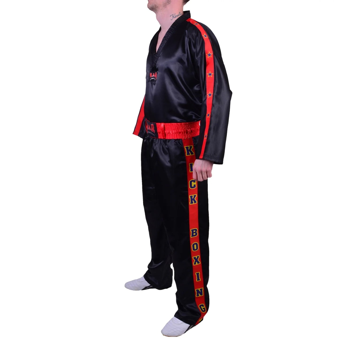 MAR-056 | Black Kickboxing Training & Competition Uniform - Uniforms