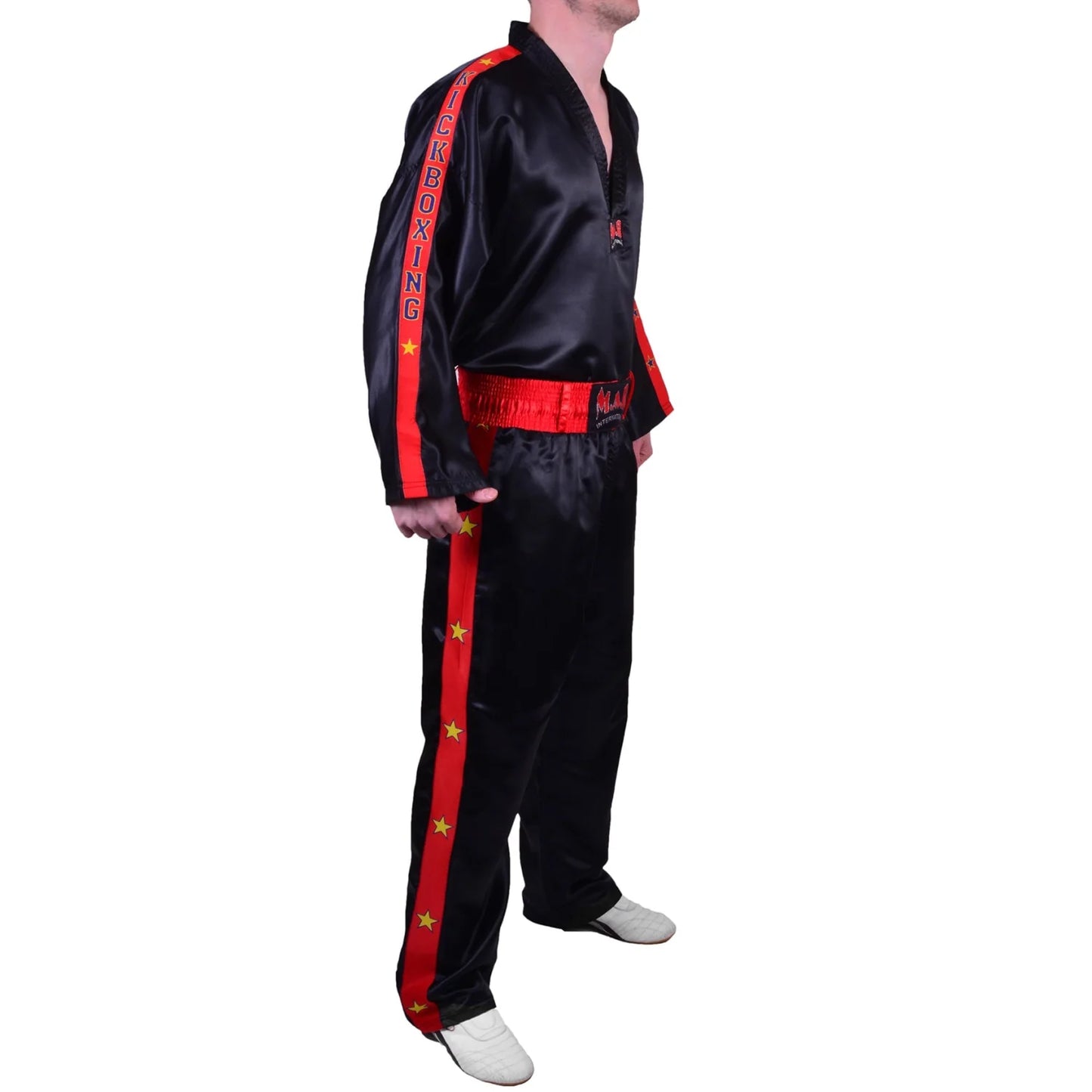 MAR-056 | Black Kickboxing Training & Competition Uniform - Uniforms