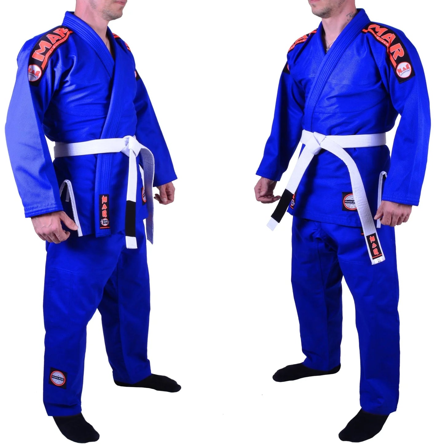 MAR-061C | Blue Brazilian Jiu-Jitsu Uniform - Uniforms