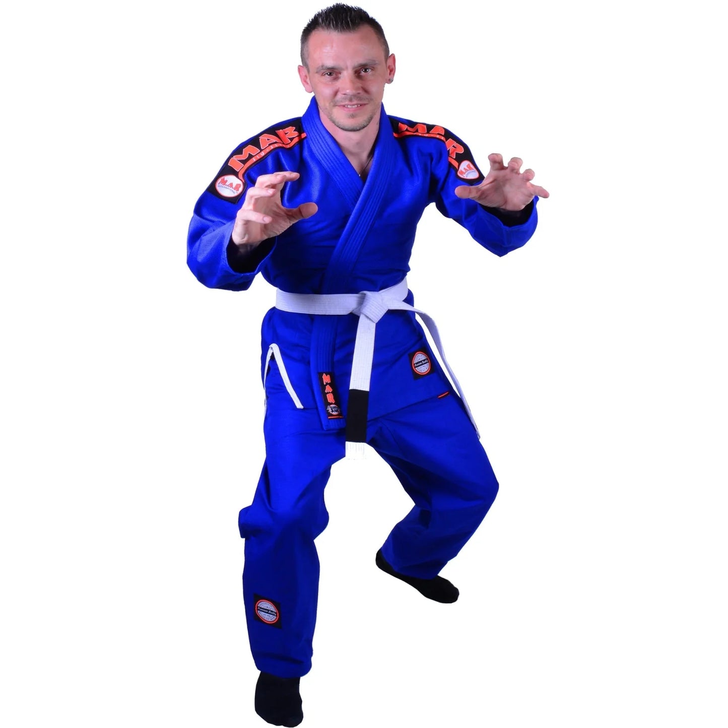 MAR-061C | Blue Brazilian Jiu-Jitsu Uniform - Uniforms