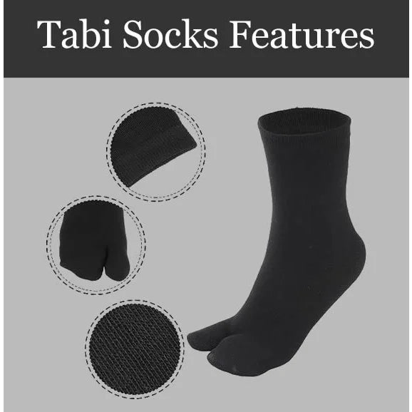 MAR-069D | Traditional Ninja Nylon Tabi Socks - Small Accessories