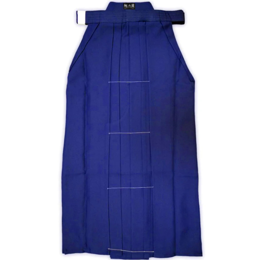 MAR-073B | Traditional Blue Aikido Hakama - Uniforms