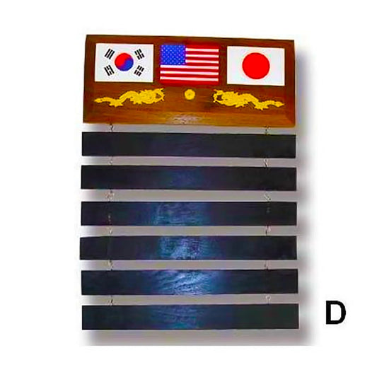 MAR-083D | Six Level Wall Mounted Belt Rack - Small Belt Racks