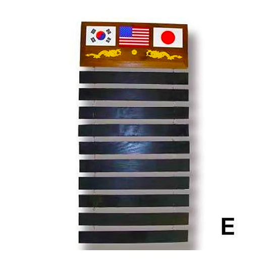 MAR-083E | Ten Level Wall Mounted Belt Rack - Small Belt Racks