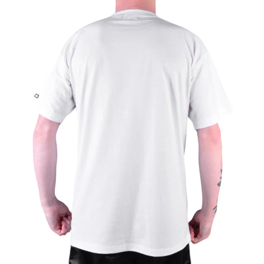 MAR-084D | White Round-Neck Taekwondo T-Shirt (OD) - T-Shirts