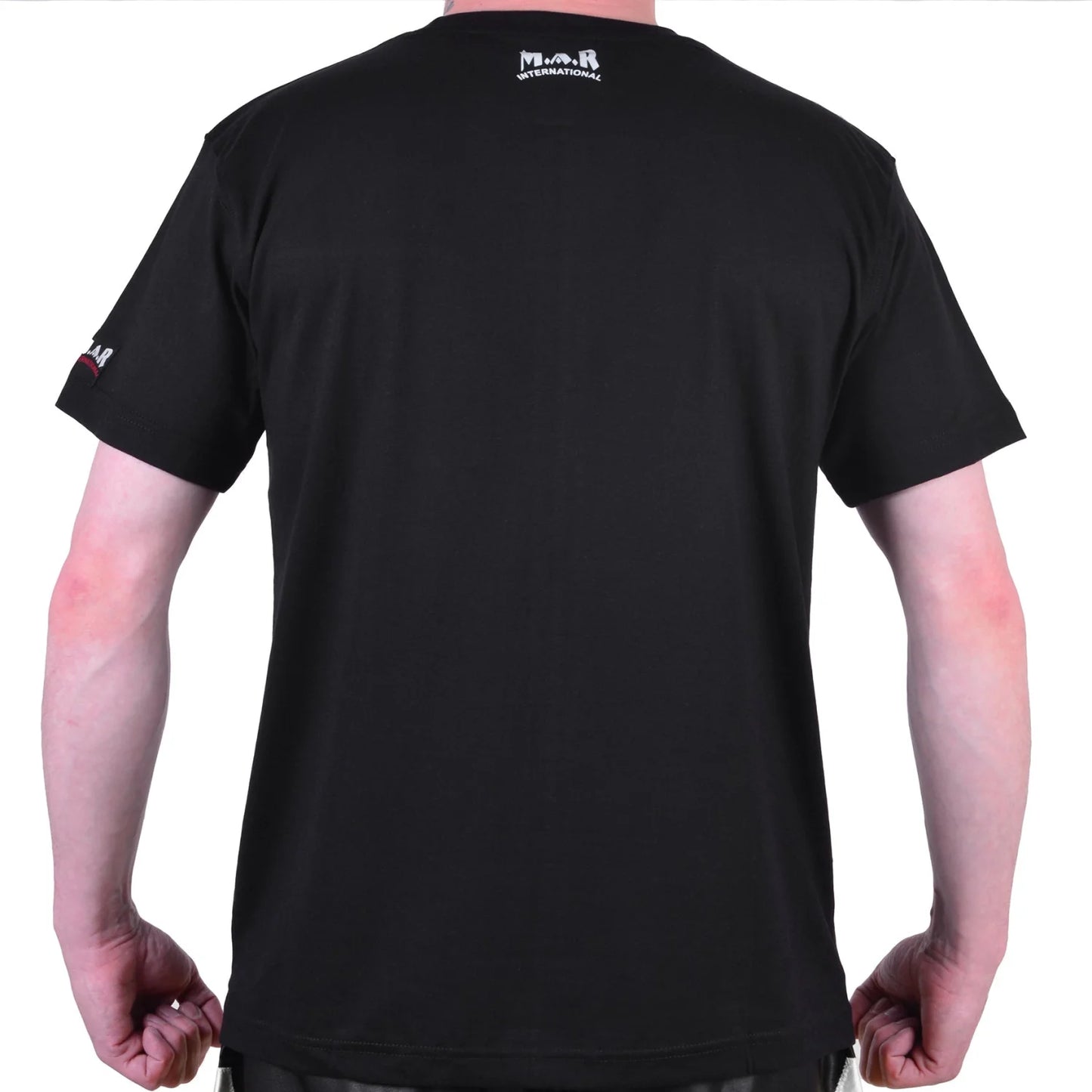 MAR-084G | Black Round-Neck MMA T-Shirt - T-Shirts