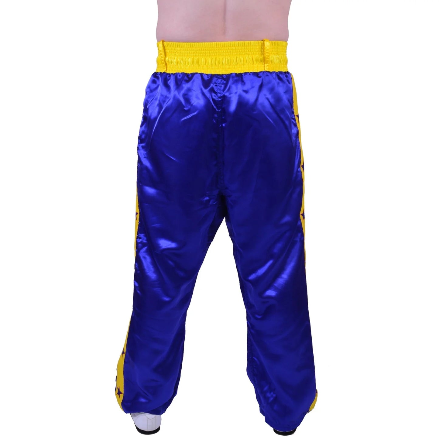 MAR-086C | Blue Stripe Freestyle Trouser w/ Stars - Trousers