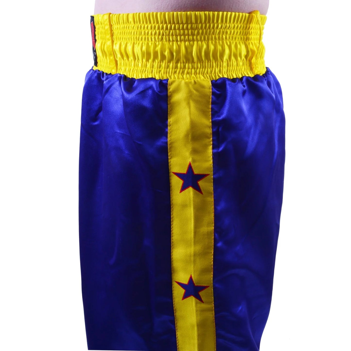 MAR-086C | Blue Stripe Freestyle Trouser w/ Stars - Trousers