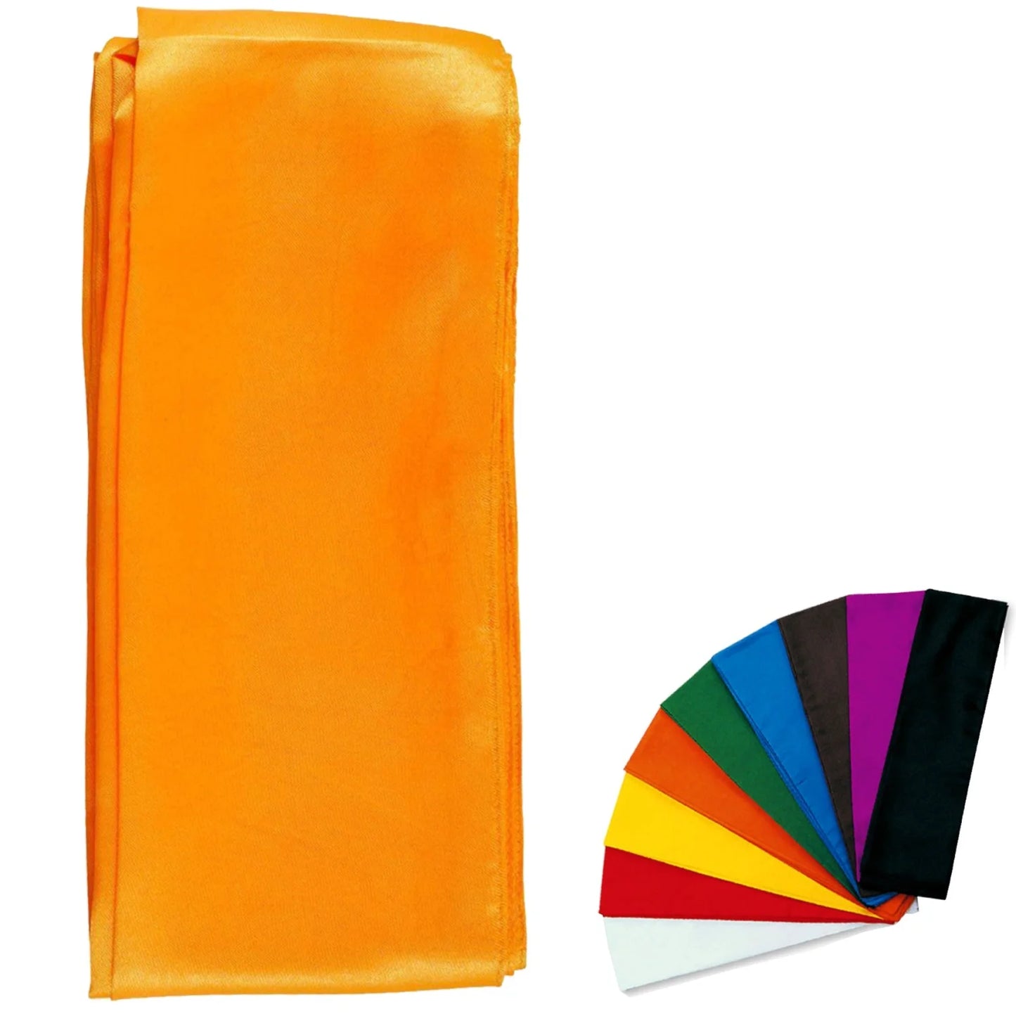 MAR-094 | Kickboxing & Muay-Thai Grading Sashes - Orange / Wholesale - Small Accessories