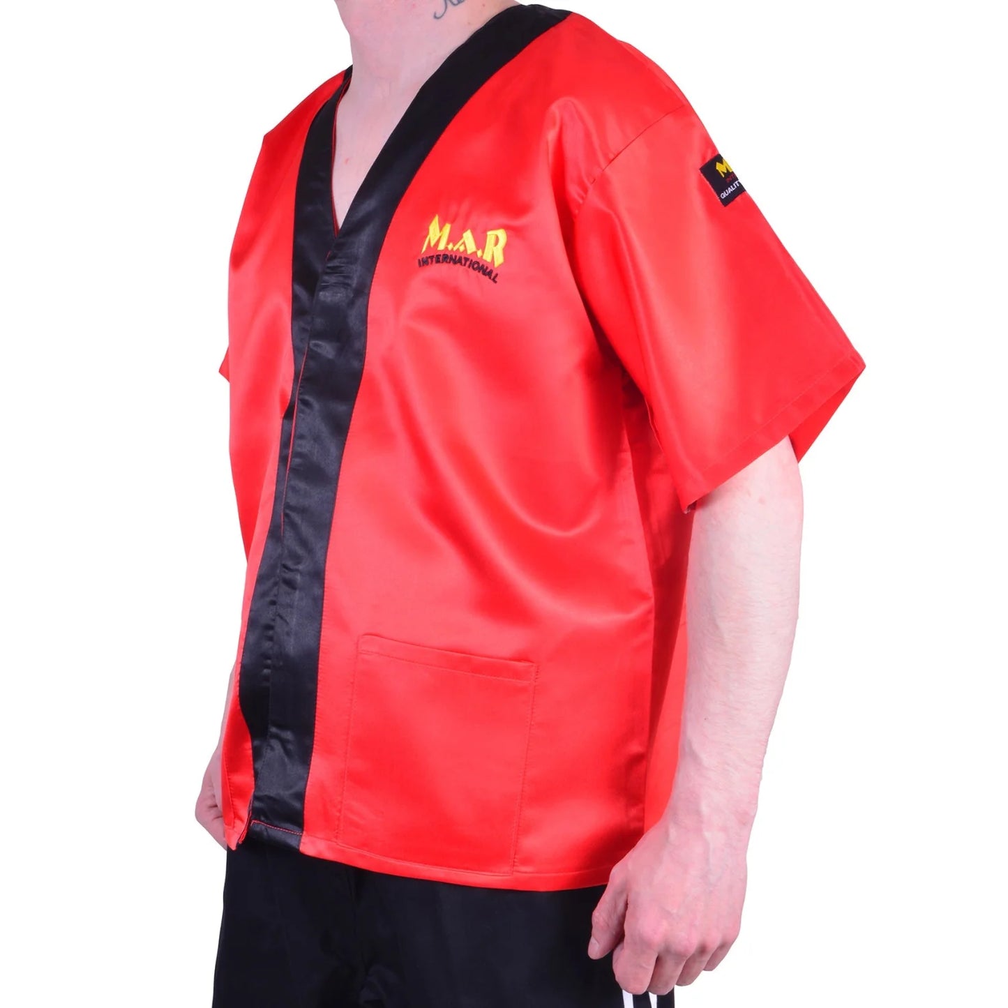 MAR-099A | Red Boxing Cornerman’s Jacket - Robes