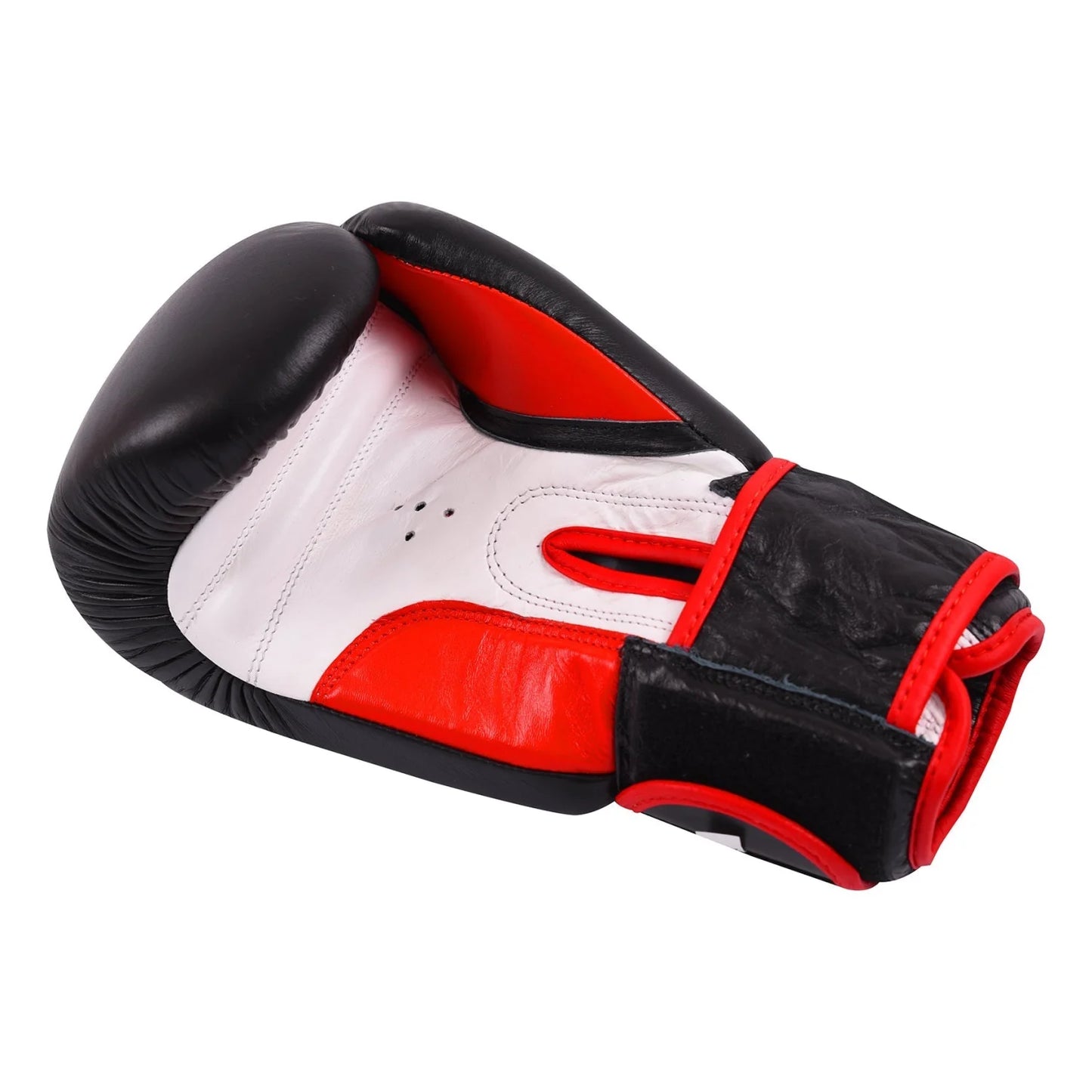 MAR-105A | Black Genuine Cowhide Leather Boxing/Kickboxing Gloves - Gloves