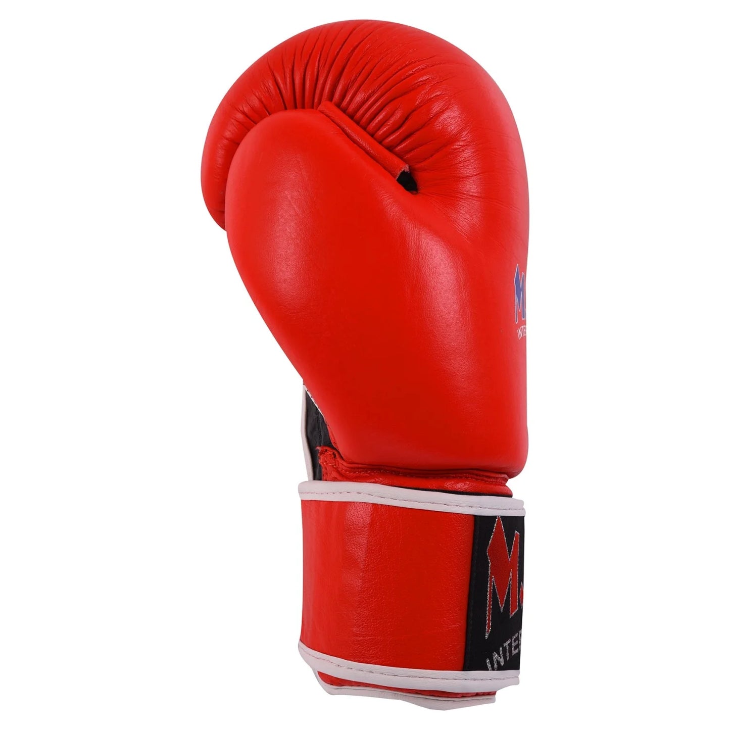 MAR-105B | Red Genuine Cowhide Leather Boxing/Kickboxing Gloves - Gloves