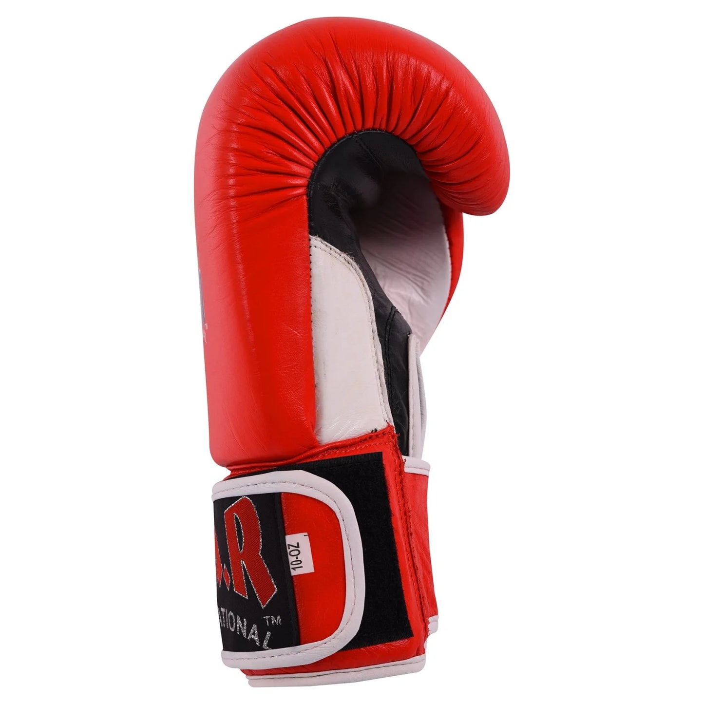 MAR-105B | Red Genuine Cowhide Leather Boxing/Kickboxing Gloves - Gloves