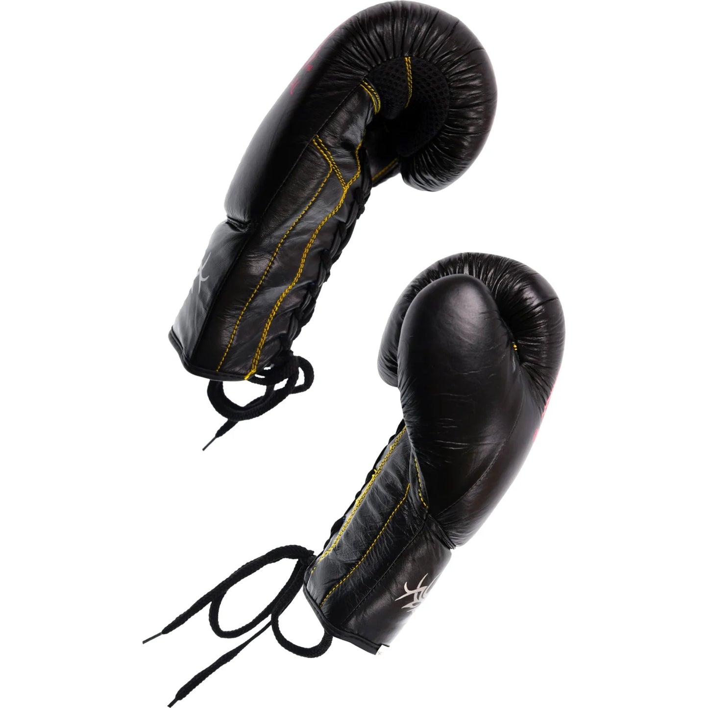 MAR-108A | Black Genuine Cowhide Leather Boxing Gloves/Kickboxing - Gloves
