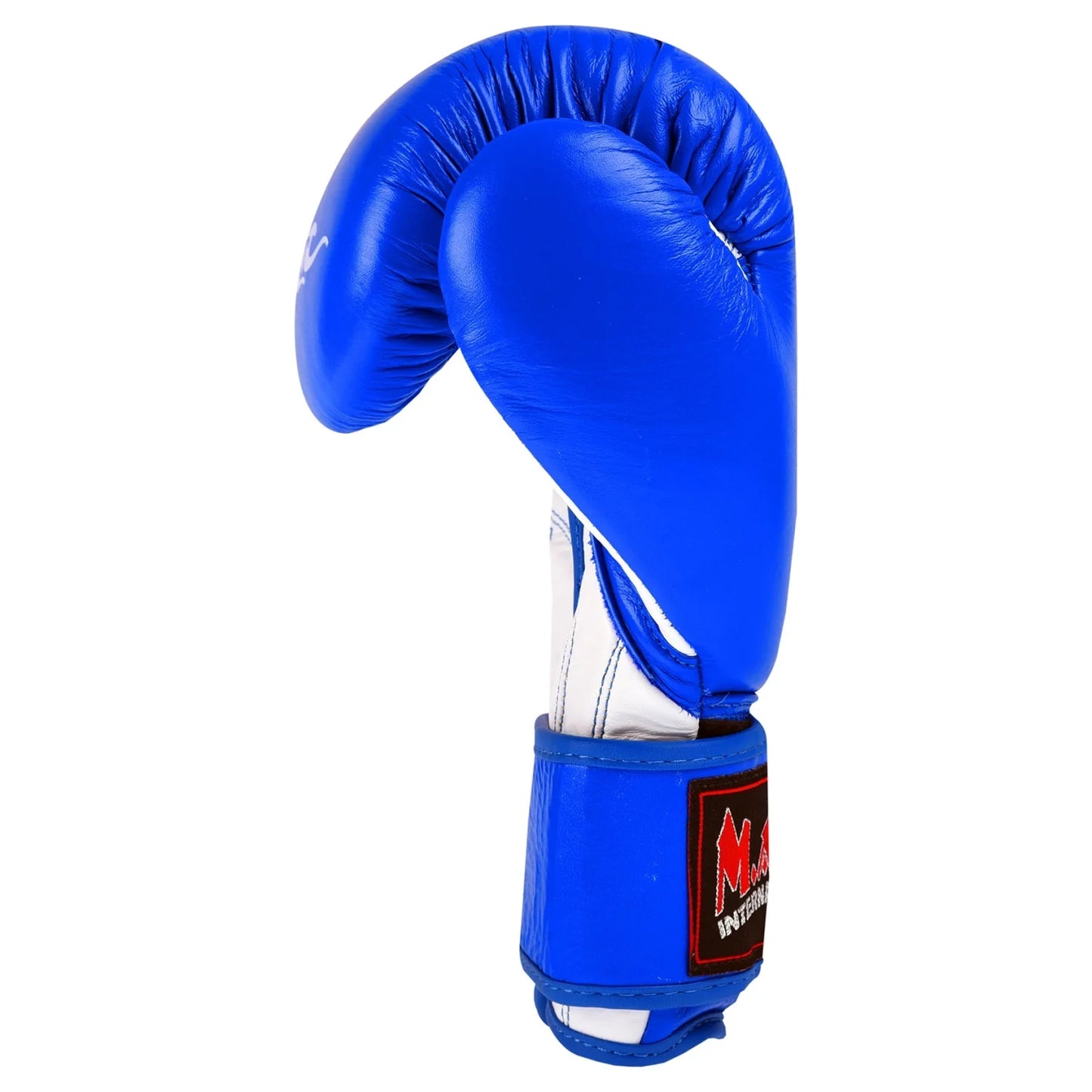 MAR-109 | Blue Genuine Cowhide Leather Boxing Gloves/Kickboxing - Gloves