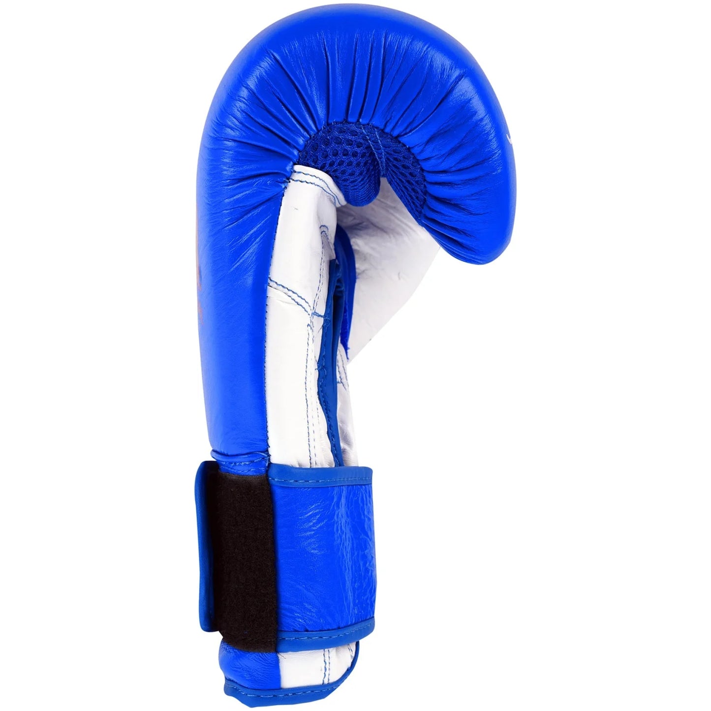 MAR-109 | Blue Genuine Cowhide Leather Boxing Gloves/Kickboxing - Gloves