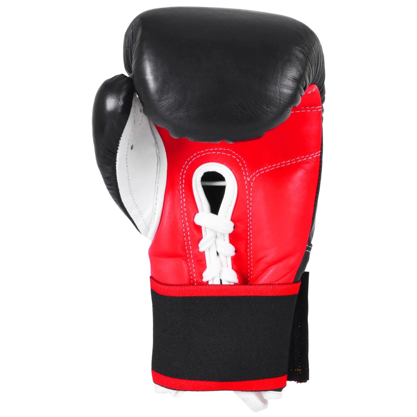 MAR-110 | Red & Black Genuine Cowhide Boxing Leather - Gloves