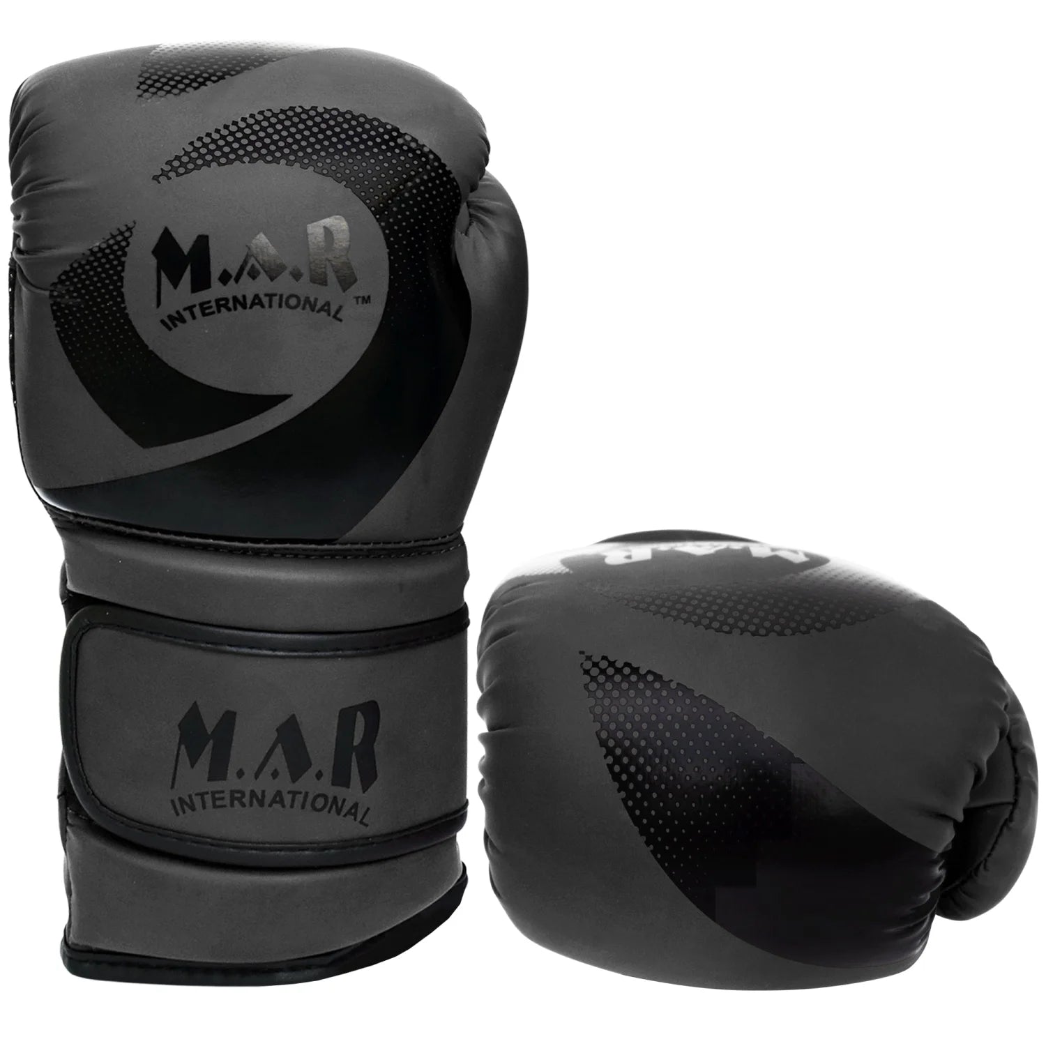 MAR-113B | Black Boxing & Kickboxing Competition Gloves - Gloves