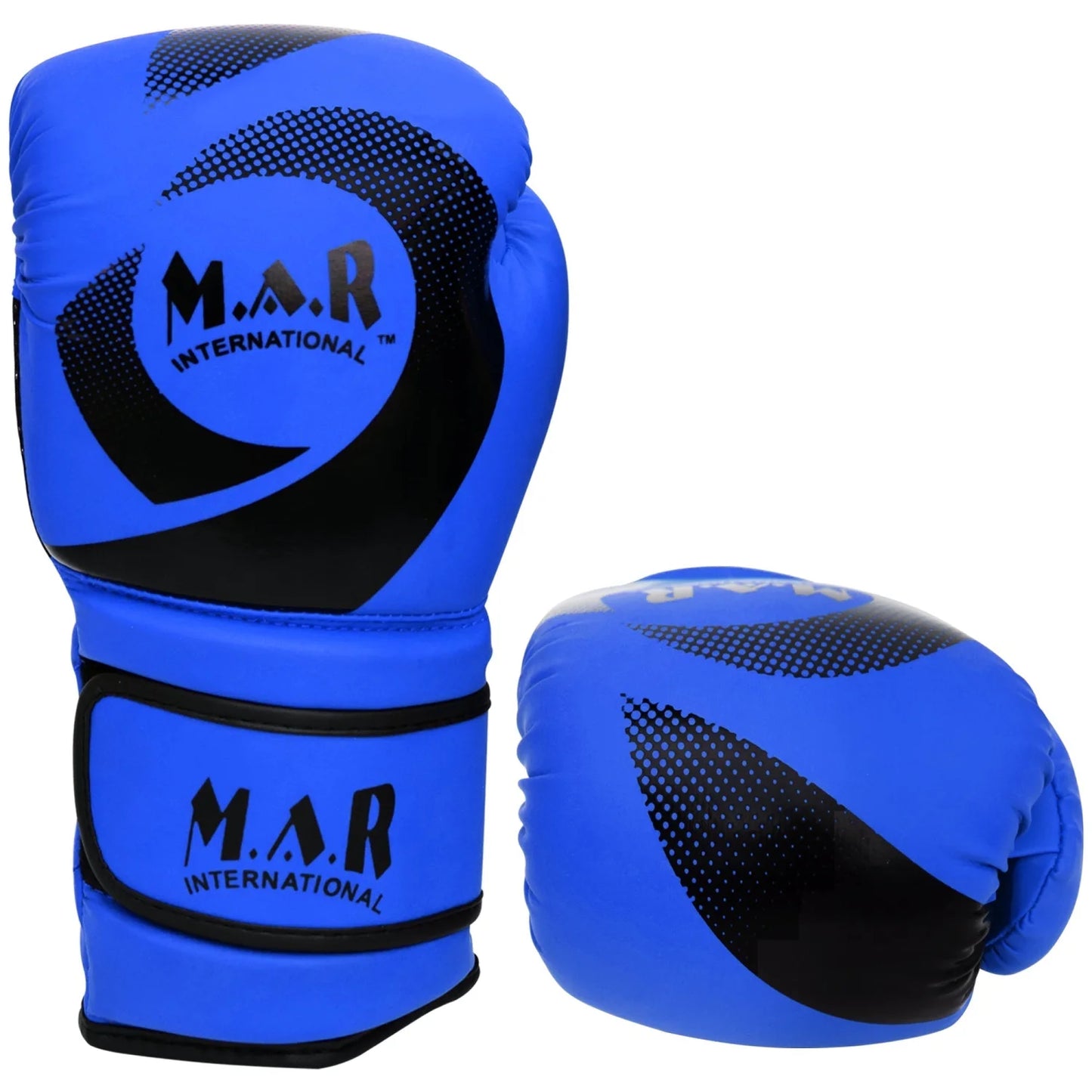 MAR-113D | Blue Boxing & Kickboxing Competition Gloves - Gloves