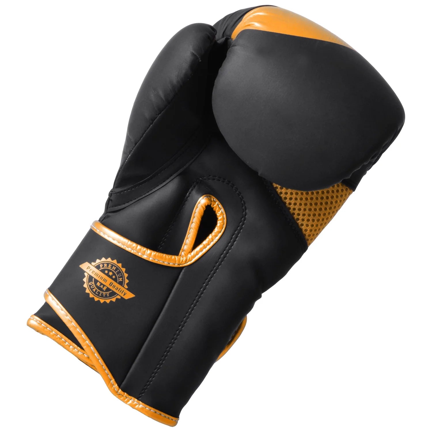 MAR-113F | Gold Boxing & Kickboxing Competition Gloves - Gloves