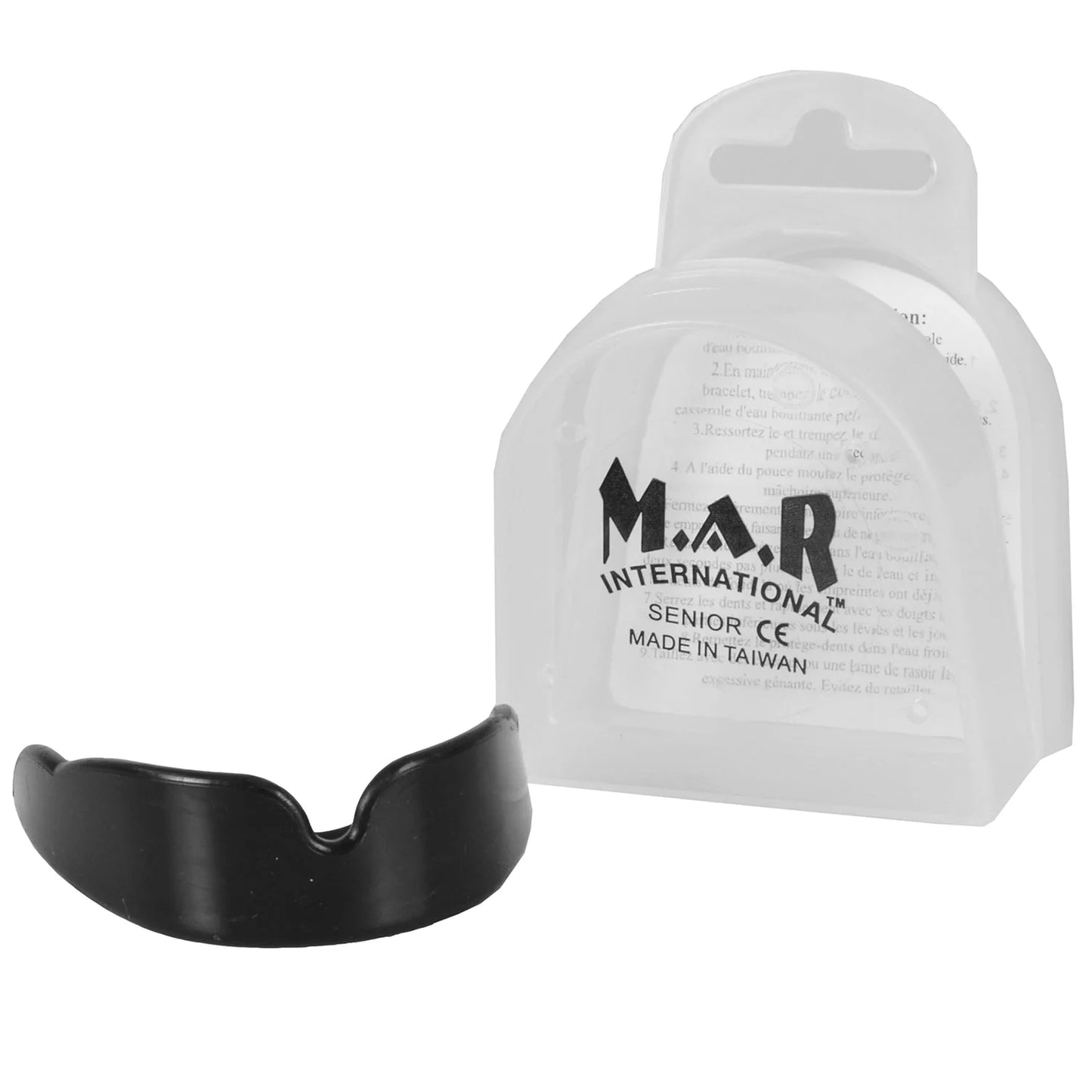 MAR-123A | Black Boxing Mouthguard/Gum Shield - Small Accessories