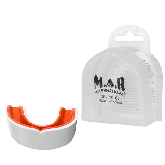 MAR-123B | Orange Gel Mouth Guard/Gum Shield - Small Accessories