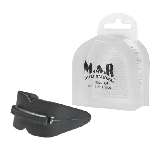 MAR-123C | Black Double Boxing Mouth Guard/Gum Shield - Small Accessories