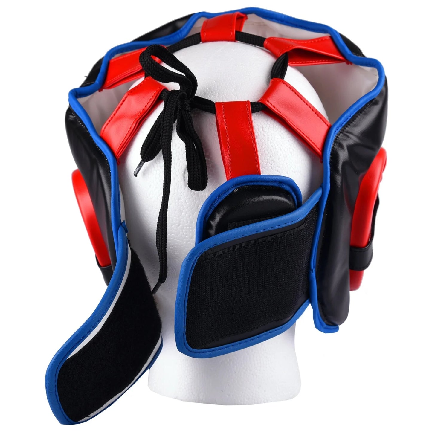 MAR-129 | Black & Red Boxing Head Guard For Training - Head Guard