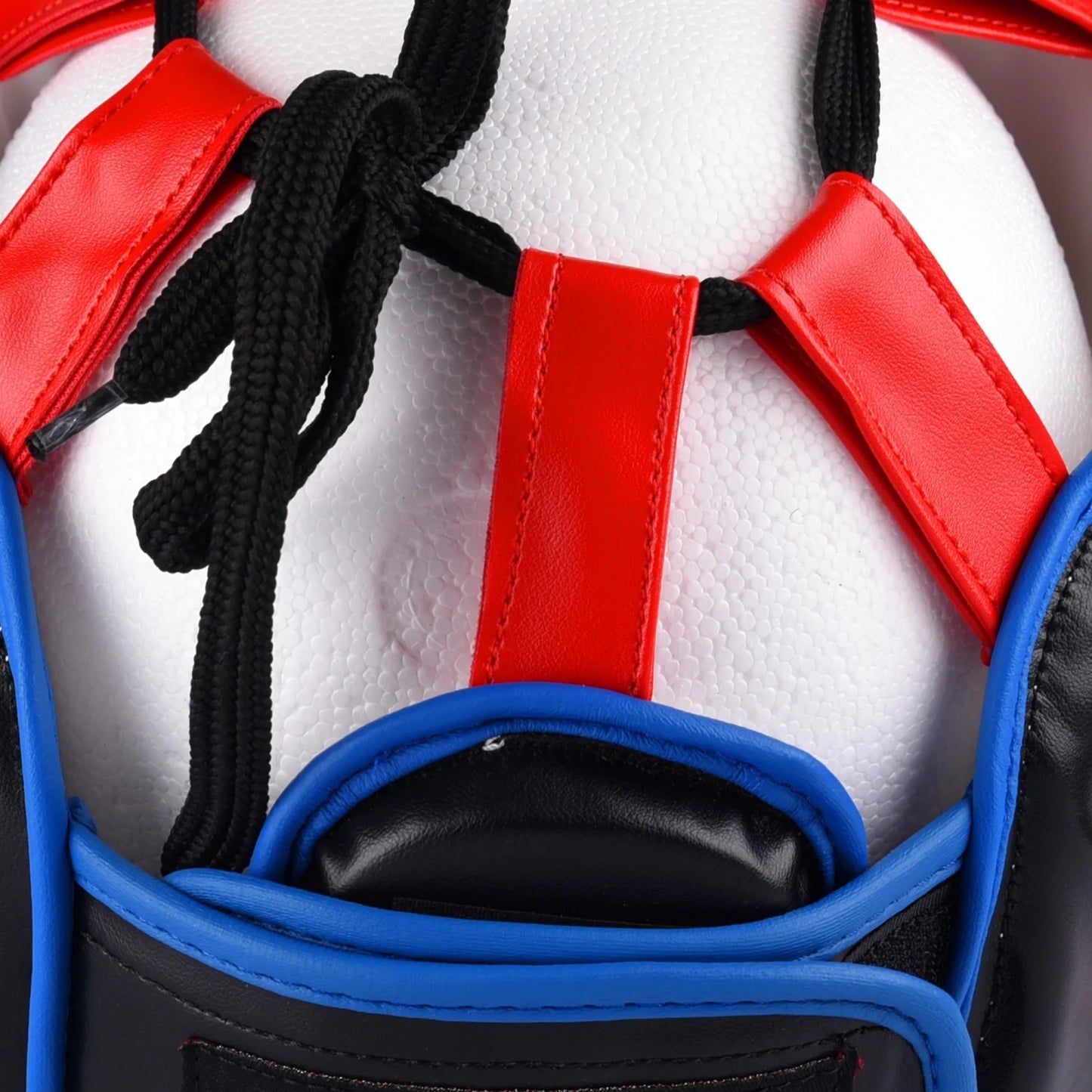 MAR-129 | Black & Red Boxing Head Guard For Training - Head Guard