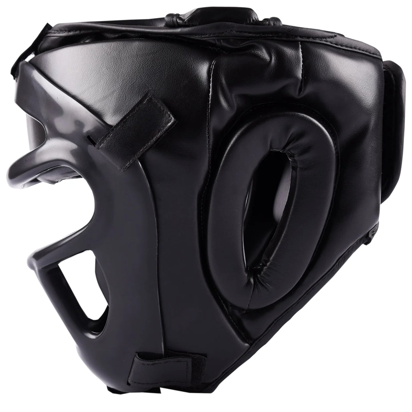 MAR-134B | Black Head Guard w/ Grill Mask For Training - Head Guard