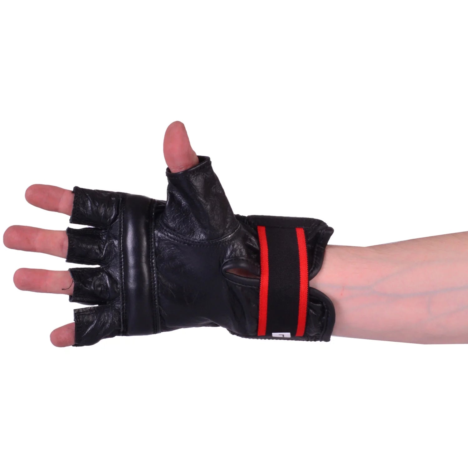 MAR-139 | Black Fingerless Bag Gloves - Compact Gloves