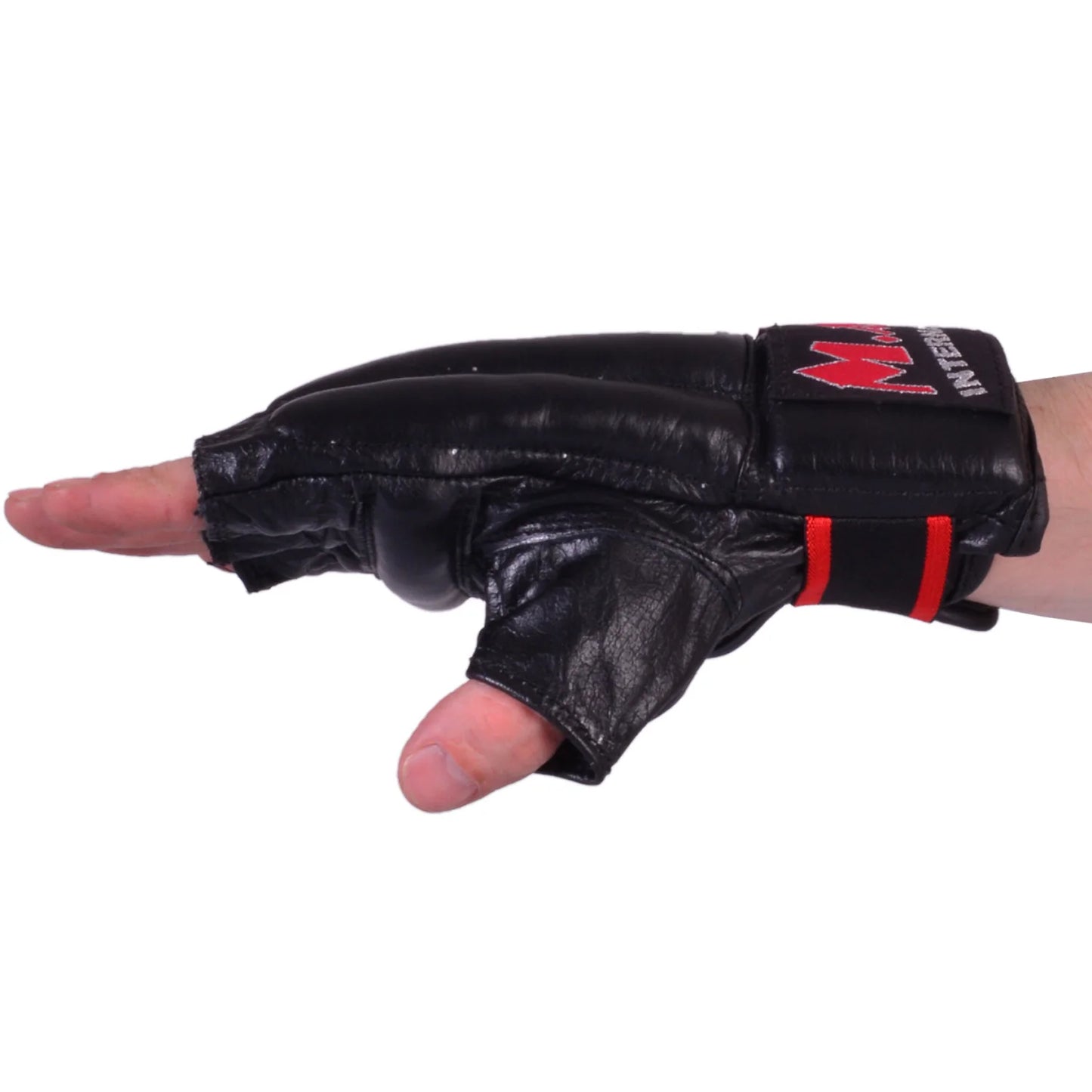 MAR-139 | Black Fingerless Bag Gloves - Compact Gloves