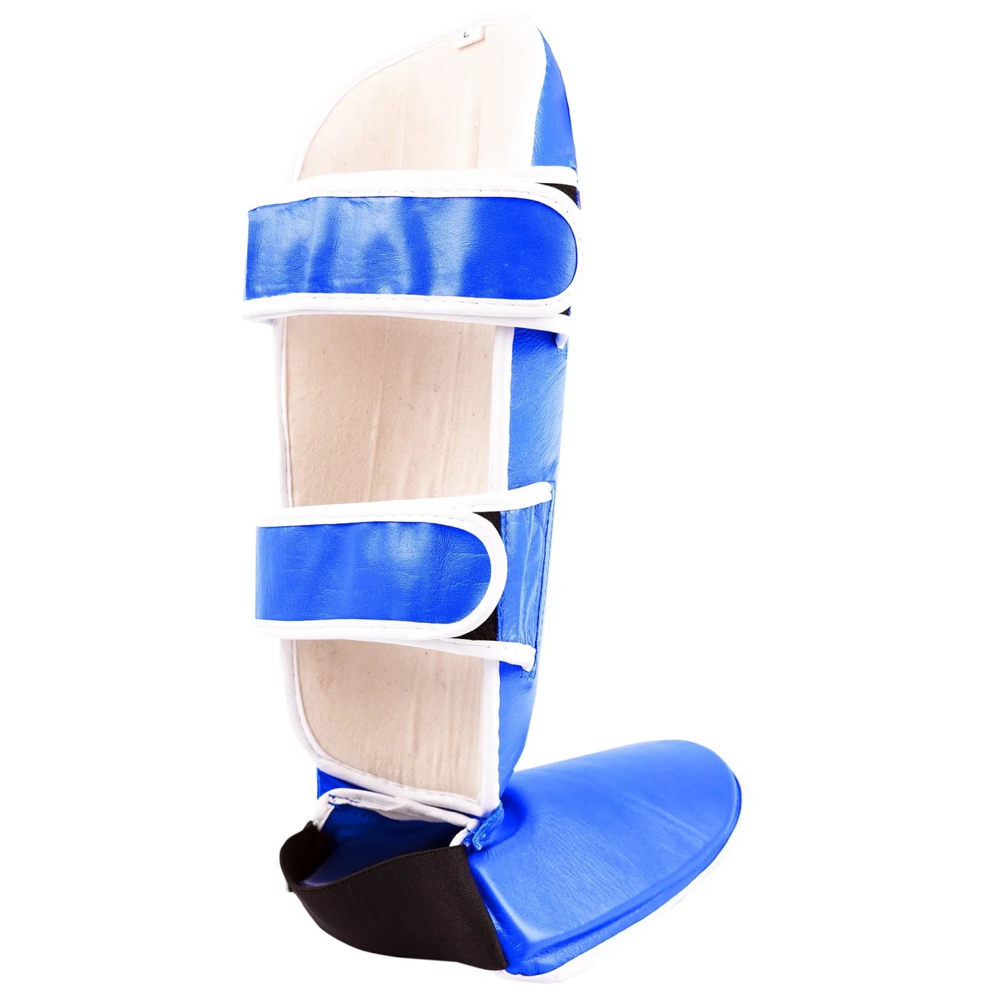 MAR-149C | Kickboxing & Thai-boxing Genuine Leather Shin & Instep Guards - Pads