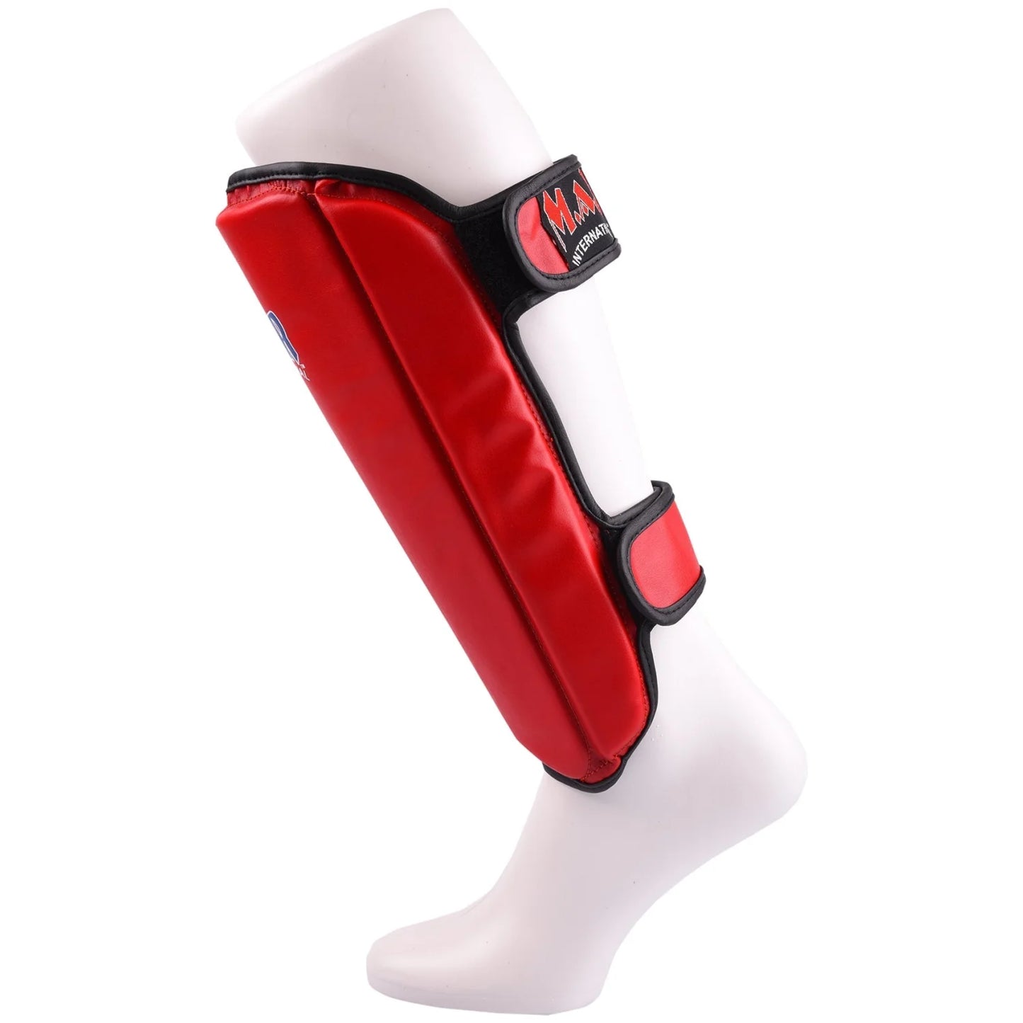 MAR-153A | Multilayered Red Shin Guards - Pads