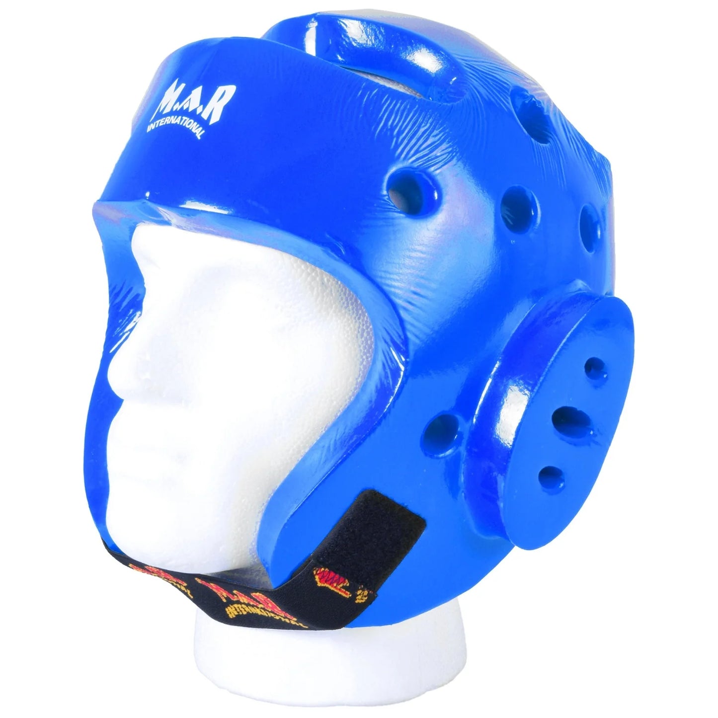 MAR-160C | Blue Dipped Foam Martial Arts Head Guard - Head Guard